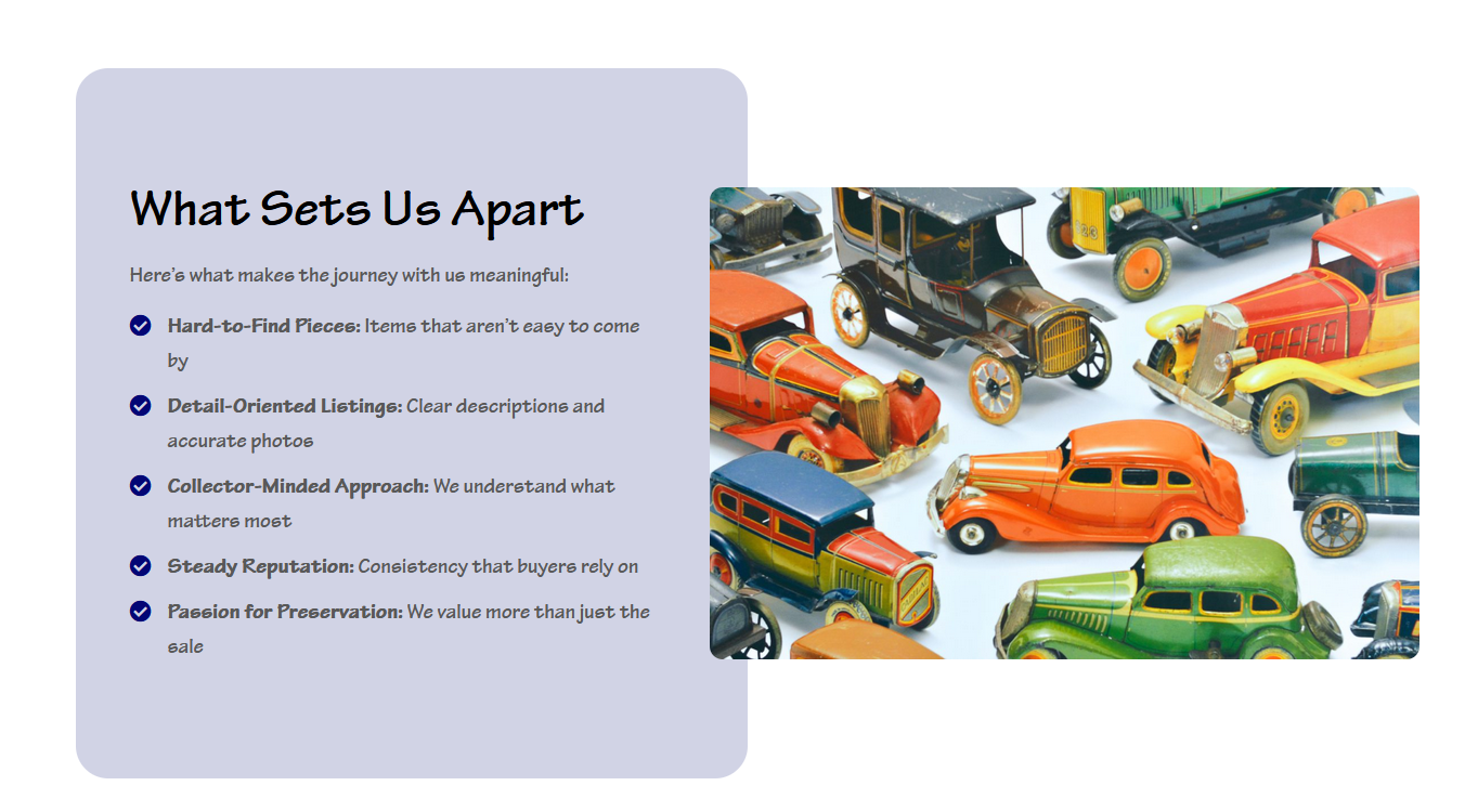 Comparison of two vintage cars highlighting unique features and appreciation.